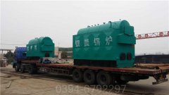 使用天然气的锅炉