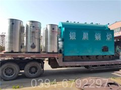 厂家直销银晨锅炉0.5吨蒸汽 1.0Mpa压力燃气锅炉生产企业