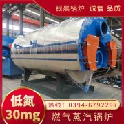 4吨低氮冷凝蒸汽锅炉银晨锅炉