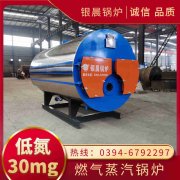 0.3吨燃气蒸汽锅炉太康县银晨锅炉厂