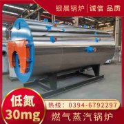 0.2吨天然气蒸汽锅炉银晨锅炉售后